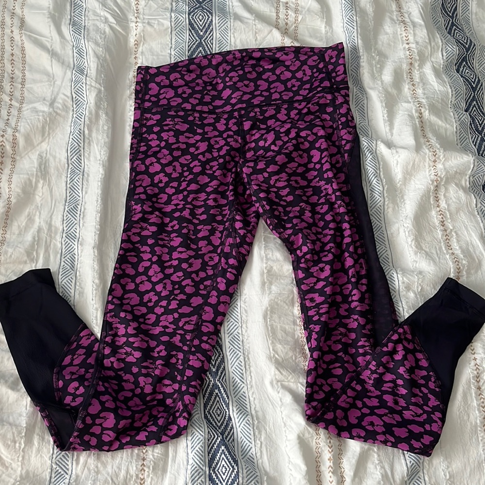 Lululemon cheeta print aligned leggings